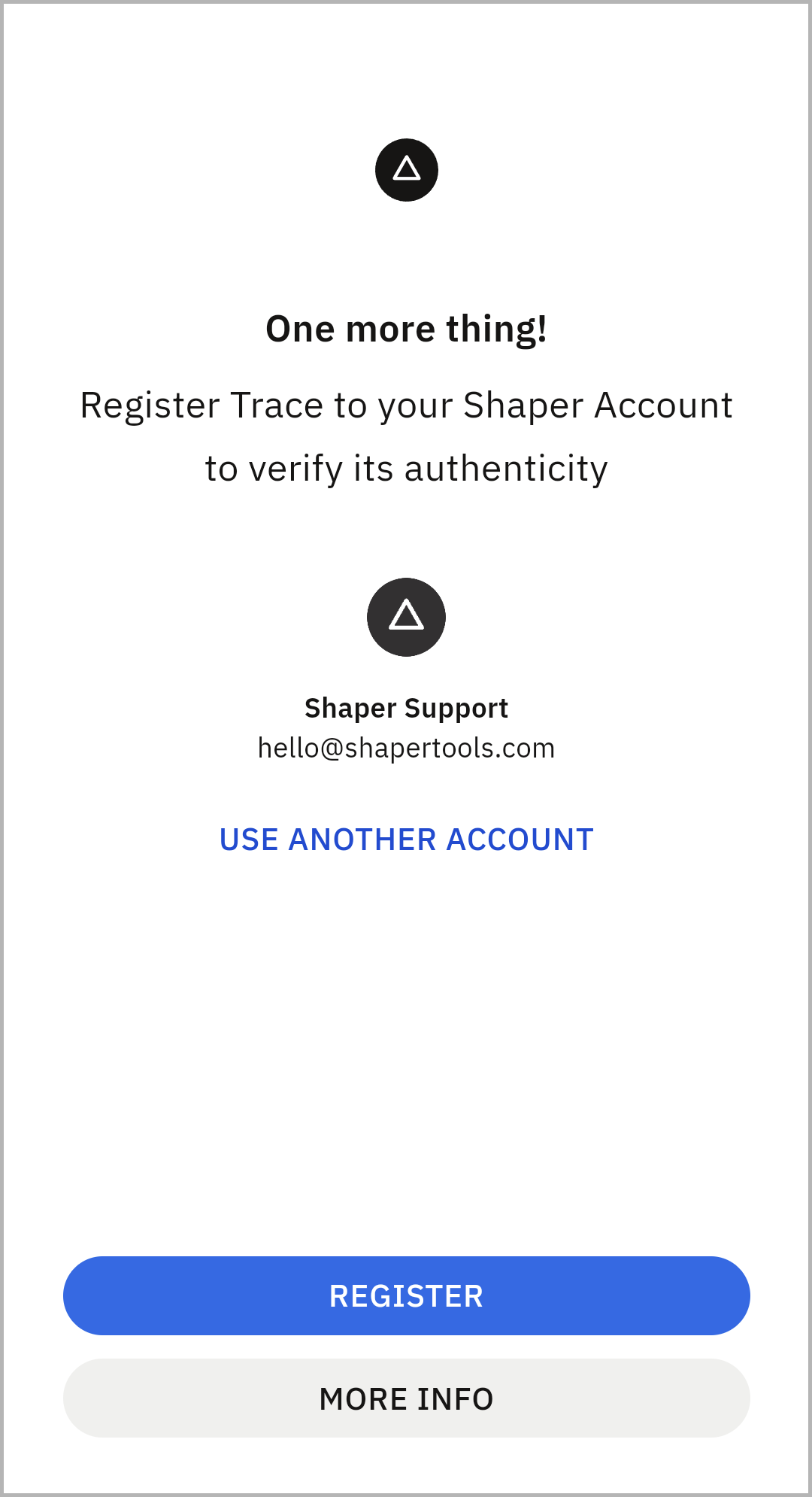 Shaper Trace  Shaper Store