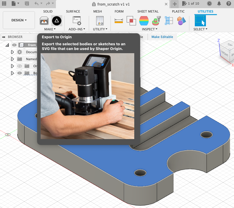 Using Fusion to Translate 3D Files
